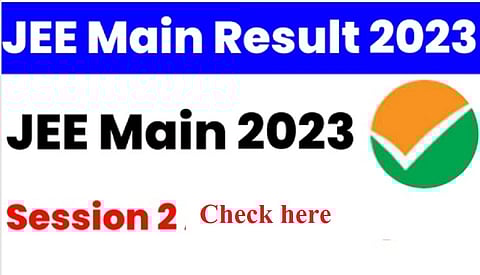 JEE Main 2023 session 2