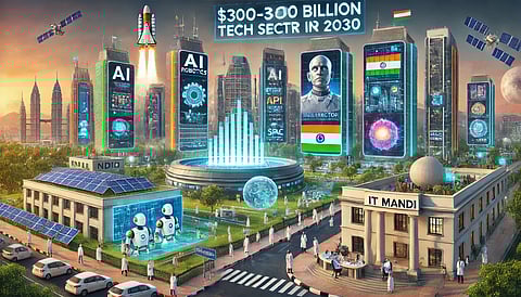 India’s technological sector is on rise & is expected to reach $300-350 billion in next five years: Raksha Mantri at 16th Foundation Day of IIT Mandi
“India’s technological sector is on the rise and is expected to reach 300-350 US billion dollars in the next five years. With more than 1.25 lakh start-ups and 110 unicorns, our country is emerging as the third-largest start up ecosystem in the world,” highlighted Raksha Mantri Shri Rajnath Singh while addressing the 16th Foundation Day of the Indian Institute of Technology (IIT) Mandi, Himachal Pradesh on February 24, 2025. He encouraged the students to leverage this period of growth and opportunity, ensuring that they not only contribute to India’s technological advancements but also lead the way globally in key areas of research and development. 

Shri Rajnath Singh emphasised the necessity of innovation and knowledge creation in shaping the future of technology. He underscored the importance of fostering a culture of entrepreneurship and innovation that would allow India to lead in emerging fields such as Artificial Intelligence, machine learning, and digital technologies. He lauded the institution's outstanding contributions to shaping India's technological and scientific advancements. He also highlighted IIT Mandi’s pivotal role in fostering innovation and research, and laid stress on India’s rising prominence as a global leader in technology. 

In the context of national security, Shri Rajnath Singh urged IIT Mandi to play a more significant role in defence-related technologies. He commended the existing collaboration with DRDO and called for further contributions in areas such as Artificial Intelligence (AI)-driven warfare, indigenous AI chip development, cybersecurity, and quantum technology. 

Raksha Mantri also threw light on India’s progress in defence self-reliance, highlighting that “India has achieved 88% self-sufficiency in ammunition production, and defence exports have reached approximately Rs 23,000 crore in 2023-24. Our goal is to reach Rs 50,000 crore in defence exports by 2029.” He bolstered the government's commitment in creating a robust defence industry in India, one that supports both the security of the nation and contributes to the country’s economic growth. He called on IIT Mandi’s students to contribute to this vision by focusing on technological solutions that can enhance India’s defence capabilities and further advance the nation’s self-reliance in this critical sector. 

In line with India’s emerging digital economy, Shri Rajnath Singh shared key highlights on the country’s remarkable digital progress. “India’s telecom sector is now the second-largest in the world. With the success of initiatives like UPI, India is setting global standards in digital transactions. We are in the midst of an unparalleled digital revolution,” he said. He encouraged the students to actively contribute to the development of India’s digital ecosystem, reiterating that technological innovation is central to India’s growth story in the coming decades. 

Further urging the students to excel in technological innovation in order to make the country developed by 2047, Raksha Mantri advised them to follow the principles of Initiate, Improve, and Transform (IIT). Shri Rajnath Singh also motivated them to be bold in their pursuit of knowledge and to remain persistent in the face of challenges. He also spoke about the need for courage and resilience as the country faced the challenges of the future, and highlighted the importance of working collectively to address national challenges with technology and innovation. 

 Shri Rajnath Singh also encouraged the students to be disruptors and not just adapters in the fast-paced world of technology. “The biggest challenge today is to adapt to the rapidly changing technology, but also to create new technologies. Don’t just be adapters; become the disruptors who lead innovation,” he added. He spoke about the significant opportunities available to young innovators, stressing the importance of shaping new paradigms rather than simply following existing trends. Raksha Mantri further stated that this is the time of the ‘Indian Dream’—a time where the aspirations and achievements can redefine the global landscape. He motivated the students to set ambitious goals and to aim high in their careers, as their work would have a lasting impact on India’s trajectory in this landscape. 

Shri Rajnath Singh congratulated IIT Mandi on its achievements stating that “In the last 15 years, the institution has secured a distinguished place on the educational map, not only of India but the world. It is a perfect blend of ancient heritage and modern technological education.” He mentioned the region's rich historical significance, emphasising that the existence of IIT Mandi at such a culturally and historically enriched location symbolises the union of antiquity and modernity.