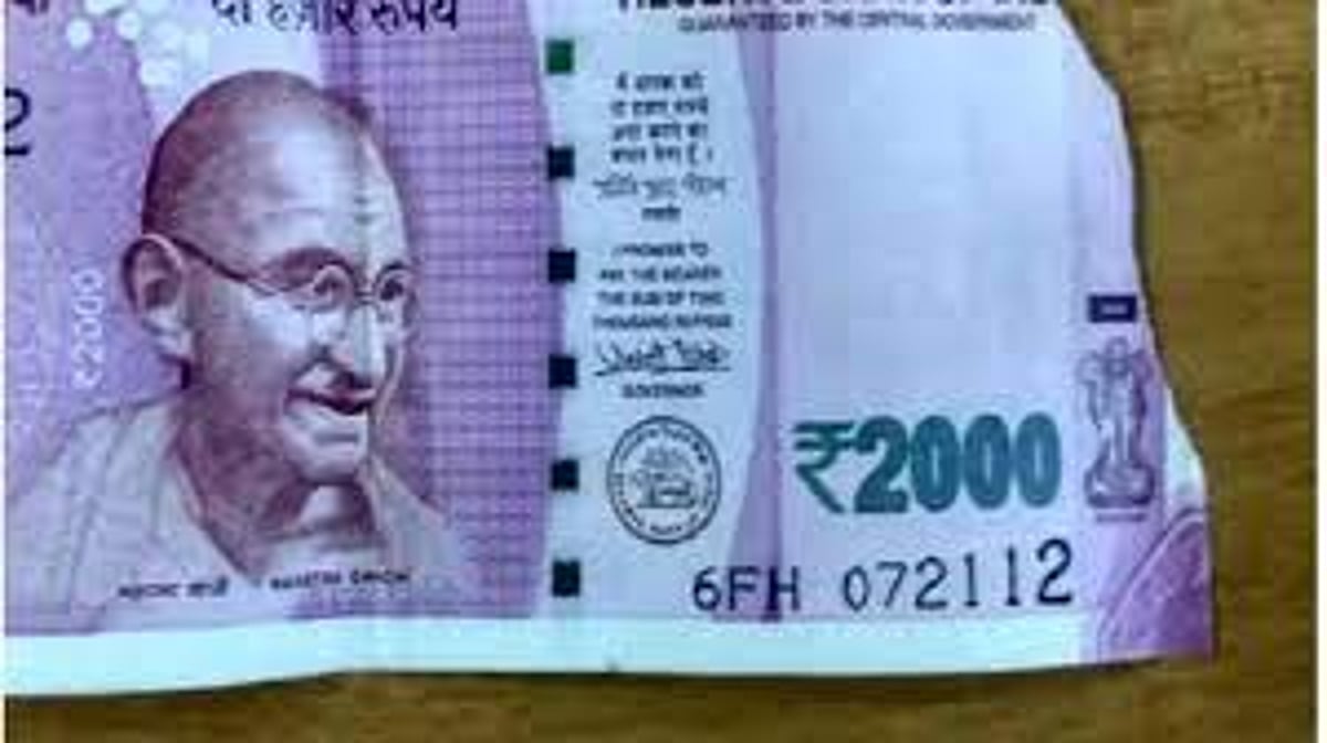 Soiled Notes Rbi How to exchange mutilated and torn notes? RBI guidelines and rules you ...