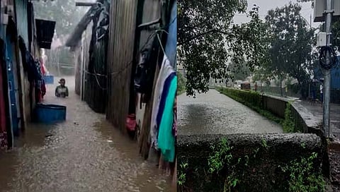 डोंबिवली : अनधिकृत बांधकाम पाणी तुंबण्यास कारणीभूत, नागरिकांचा आरोप