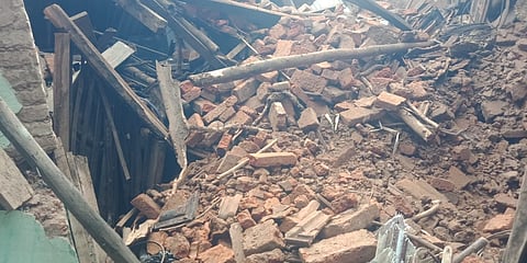 कोल्हापूर : सिरसे येथे घर कोसळले, पती, पत्नी ढिगाऱ्याखाली गाडले