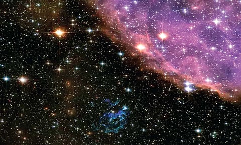 सूर्यापेक्षा शंभर पट मोठ्या तार्‍याचा झाला होता स्फोट