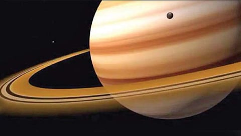 शनी ची झाली पृथ्वीशी ‘भेट’!