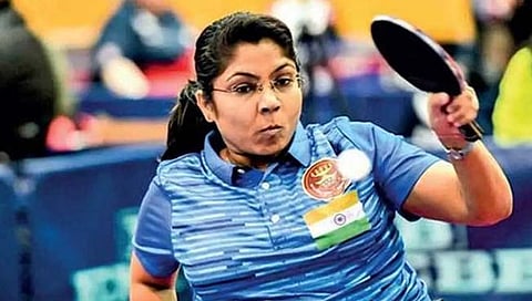 भारताची टेबल टेनिसपटू भाविना पटेल हिने टोकियो पॅरालिम्‍पिक स्‍पर्धेत वर्ग चार टेबल टेनिसच्‍या अंतिम फेरीत धडक मारली आहे. 