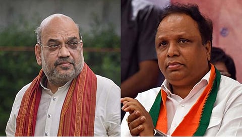 आशिष शेलार यांनी आज दिल्लीत अमित शहा यांची भेट घेतली