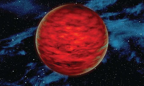 रहस्यमय तपकिरी रंगाच्या खुजा तार्‍याचा शोध