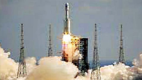 अंतराळातही चीनचे तळ! कार्गो स्पेसशिप चे प्रक्षेपण