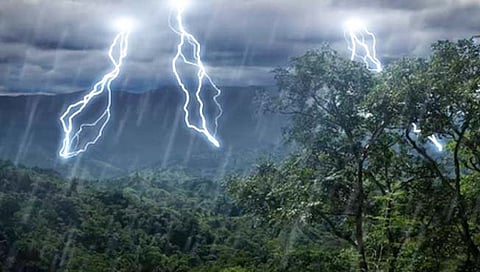 बारामती : वीज कोसळल्याने शेतकरी दाम्पत्याचा मृत्यू