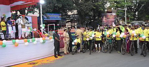 सायकल रॅली हे साहसाचे प्रतीक : राज्यपाल भगतसिंह कोश्यारी