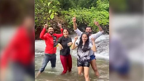 ‘टीप टीप बरसा पानी’वर जेनेलिया- रितेश देशमुखचा डान्स