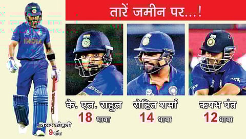 India v New Zealand : आयपीएलचे ‘शेर’ वर्ल्डकपमध्ये ‘ढेर’