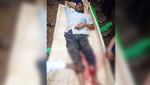 गुडाळ : गव्याच्या धडकेत शेतकरी गंभीर जखमी