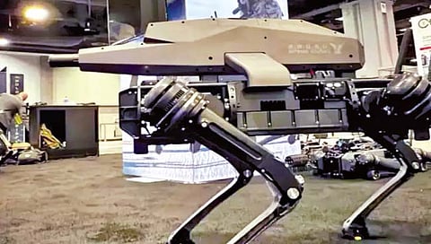 रोबो डॉग बनणार ‘हे’ अनोखे शस्त्र!