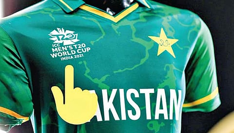 टी-20 वर्ल्डकप : पाकिस्तानने भारताच्या नावासह ‘लाँच’ केली नवीन जर्सी