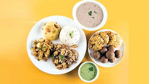 चौरंगी आहार आणि नवरात्र