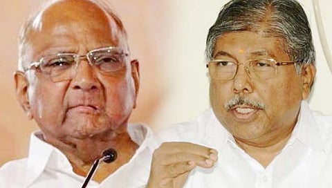 BJP Vs NCP : चंद्रकांत पाटलांनी शरद पवारांच्या टीकेला दिलं उत्तर