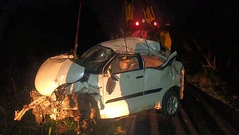 सौंदलगा जवळील भीषण अपघातात इचलकरंजीचे २ जण ठार