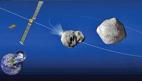 लघुग्रहाला धडकण्यासाठी उद्या जाणार ‘नासा’चे यान