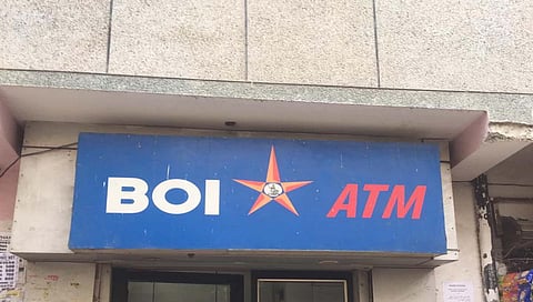 BOI ATM : शार्ट सर्किटमुळे आग, १५ लाखांची राेकड भस्‍मसात
