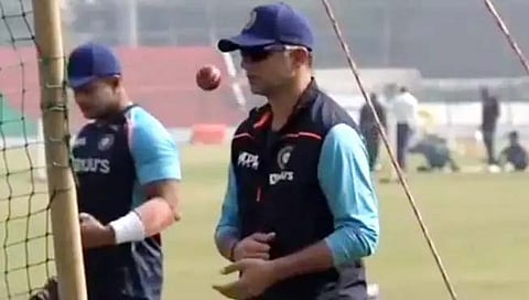 प्रशिक्षक राहुल द्रविड ऑफ स्पिनर झाला!