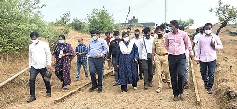 राष्ट्रपतींचा रायगड दौरा : संयोगिताराजेंनी घेतला पूर्व तयारीचा आढावा