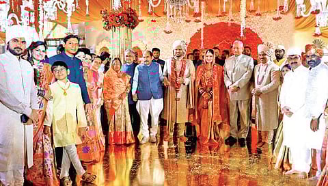 पणजी : पाटील-आवटे विवाह सोहळा थाटामाटात