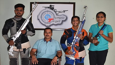 कोल्हापूर : ऑलिंपिक टारगेट शुटिंग रेंजच्या नेमबाजांची राष्ट्रीय स्पर्धेसाठी निवड