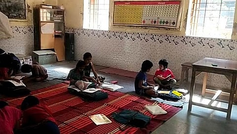 Dombivli School : सागाव येथील जिल्हा परिषदेची प्राथमिक शाळा विनापरवानगी सुरू