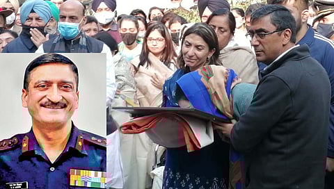 ब्रिगेडियर एलएस लिड्डर यांच्यावर अंत्यसंस्कार करण्यात आले