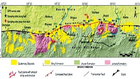 तीव्र भूकंपांमुळे कच्छच्या भूदृश्यांमध्ये झाले बदल