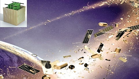 अंतराळात लाकडी उपग्रह पाठवण्याची योजना