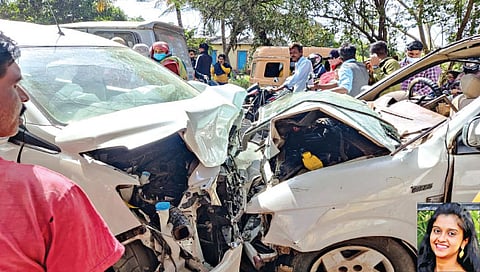 तासगाव-सांगली रस्त्यावर अपघात; नवविवाहिता ठार