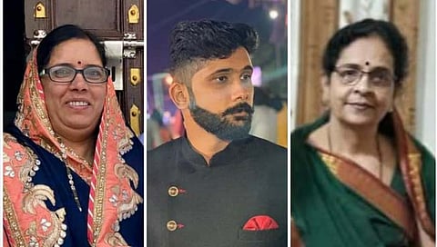 अश्विनी भंडारी, मिलिंद भंडारी व कविता कळसकर 