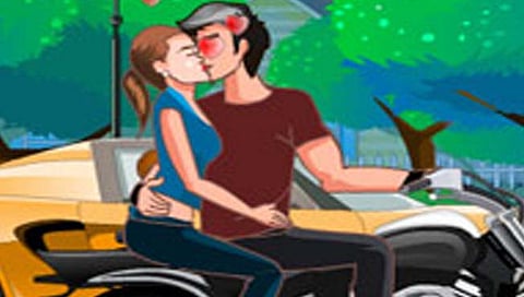 पैज आली अंगलट! बाईकवर गर्लफ्रेंडसोबत लाँग किसिंग; पोलिसांनी बॉयफ्रेंडची ‘तडप’ काढली…