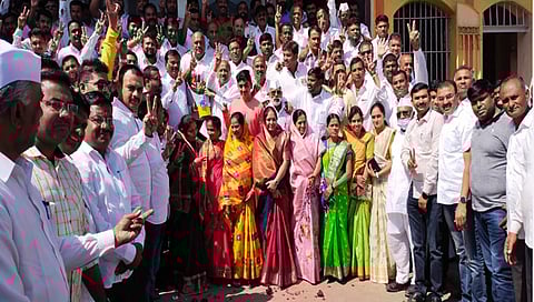 कळवण नगरपंचायत : नगराध्यक्षपदी कौतिक पगार तर उपनगराध्यक्षपदी हर्षाली पगार बिनविरोध