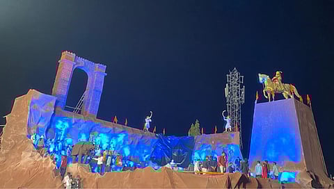 नाशिक : हिरावाडी शिवजन्मोत्सव देखाव्याची ‘इंटरनॅशनल जिनियस बुक’ने घेतली नोंद