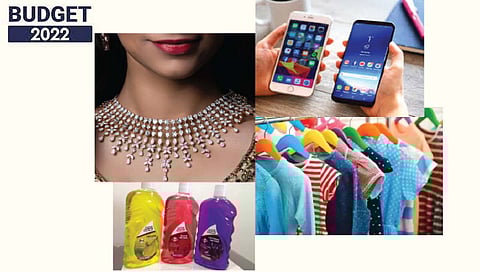 Budget 2022 : मोबाईल फोन, कपडे, हिरे, रत्न, रसायने स्वस्त होणार