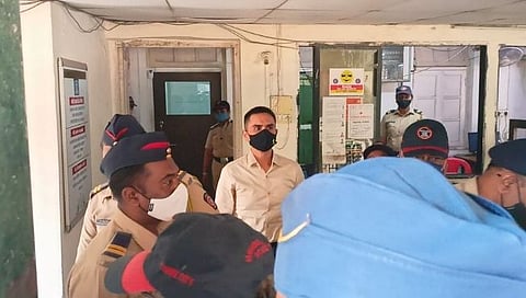 ठाणे : समीर वानखेडे कोपरी पोलीस ठाण्यात हजर