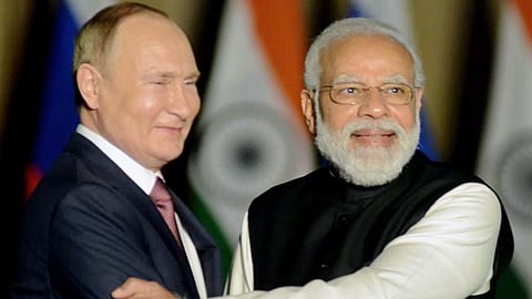 Prime Minister Modi and Russian President Putin