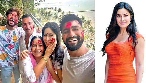 कॅटरिना-विकीचा पहिला रंगोत्सव