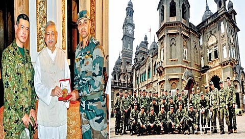 कोल्हापूर : जापनीज कमांडोंनी जाणून घेतला शिवछत्रपतींचा ‘गनिमी कावा’!