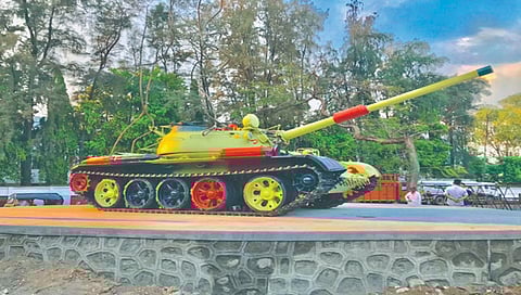 नाशिक : पाकिस्तानला धूळ चारणार्‍या टी-५५ रणगाड्याचे उद्या लोकार्पण