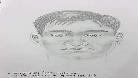 नाशिक : सातपूर दरोड्यातील संशयिताचे रेखाचित्र पोलिसांकडून जारी