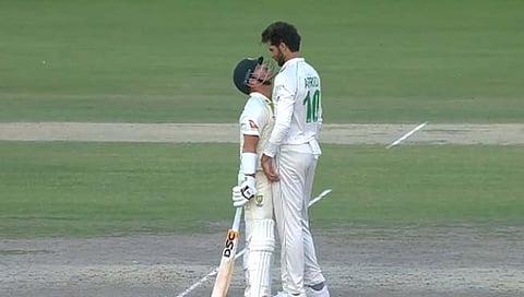 AUS vs PAK : डेव्हिड वॉर्नर आणि शाहीन शाह आफ्रिदी मैदानात एकमेकाला भिडले, व्हिडिओ व्हायरल