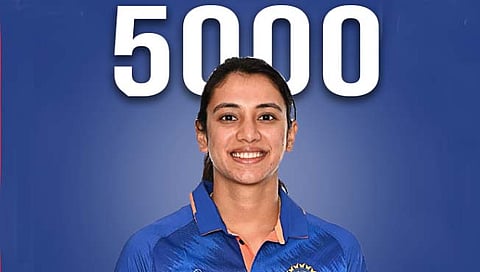 Smriti Mandhana : स्मृती मंधाना ठरली ‘पाच हजारी मनसबदार’!