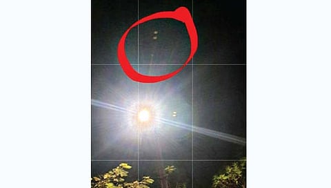 सांगली : बंद अवस्थेतील एलईडी दिवा.