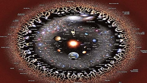 NASA : ‘नासा’ने तयार केले ब्रह्मांडाचे भव्य चित्र