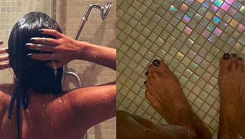 शाहरुखसोबत अभिनय केलेल्या अभिनेत्रीचे बाथरुममध्ये अंघोळ करतानाचे फोटो व्हायरल !