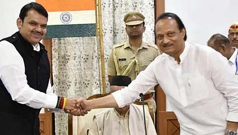 पीएम मोदींच्या उपस्थितीत अजित पवार आणि देवेंद्र फडणवीसांमध्ये ‘गुप्तगू’