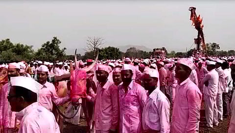 सातारा : ‘काशिनाथाचं चांगभलं’च्या गजरात बावधनची बगाड यात्रा उत्साहात, पहा व्हिडिओ